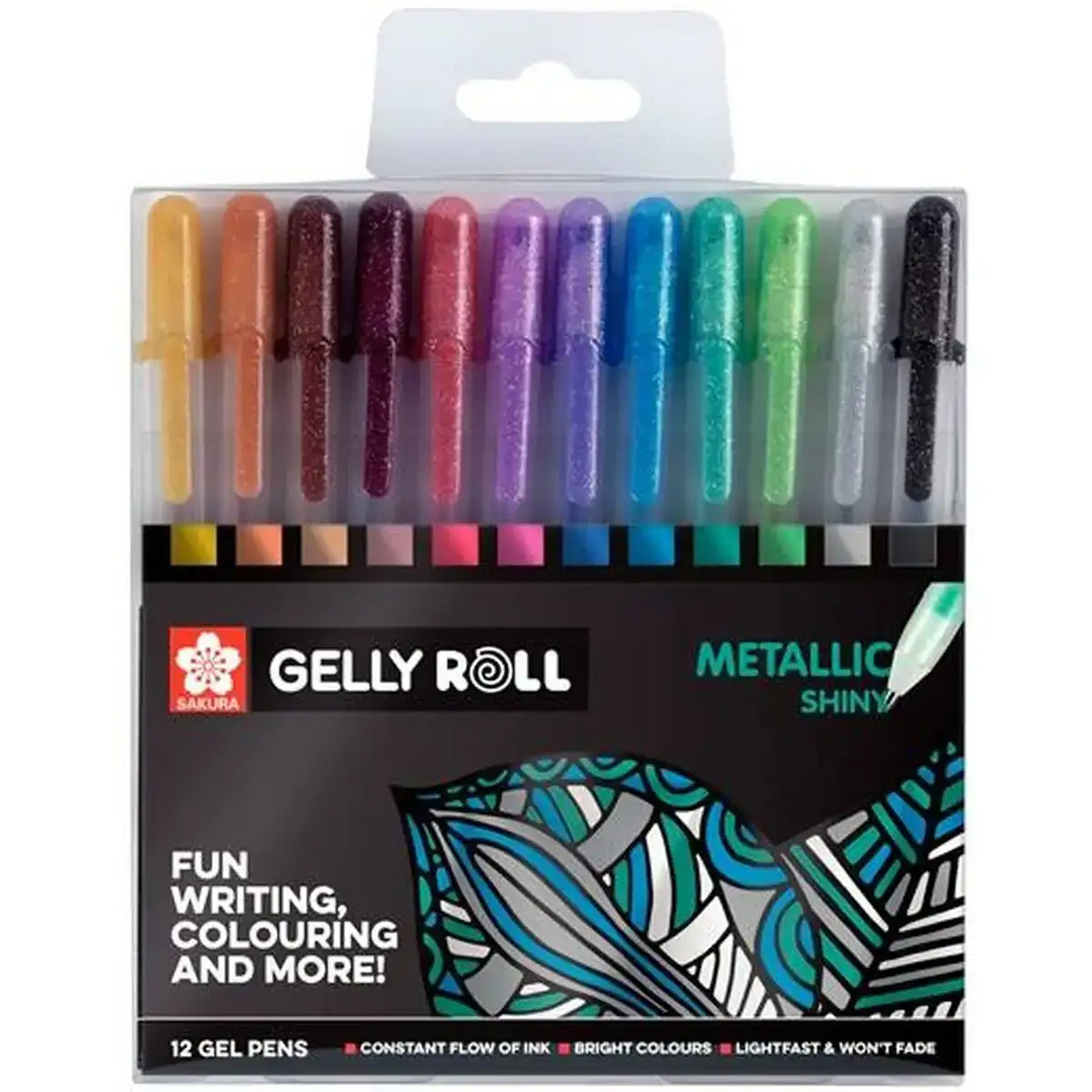 Ensemble de stylos talens sakura gelly roll metallic 12 pieces_8683. DIAYTAR COTE D'IVOIRE - Votre Source de Découvertes Shopping. Découvrez des trésors dans notre boutique en ligne, allant des articles artisanaux aux innovations modernes.