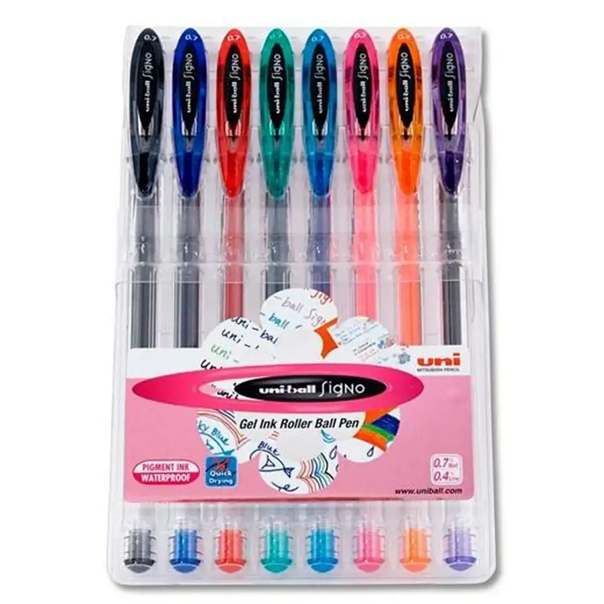 Ensemble de stylos uni ball rollerball signo um 120 multicouleur_7822. Entrez dans l'Univers de DIAYTAR COTE D'IVOIRE - Où Choisir est un Voyage. Explorez notre gamme diversifiée et trouvez des articles qui répondent à tous vos besoins et envies.