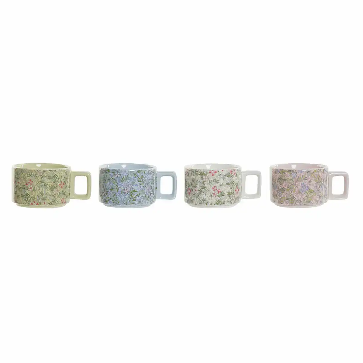 Ensemble de tasses a cafe dkd home decor bleu vert rose metal dolomite 260 ml 4 pieces _8463. DIAYTAR COTE D'IVOIRE - Où Choisir est une Découverte. Parcourez notre catalogue et trouvez des articles qui éveillent votre curiosité et enrichissent votre expérience shopping.