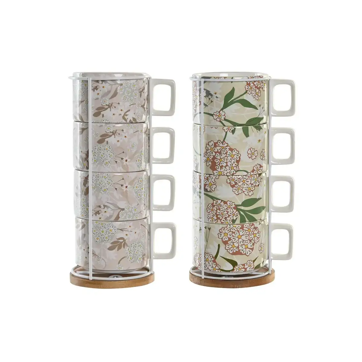 Ensemble de tasses a cafe dkd home decor metal 260 ml 4 pieces dolomite 2 unites _2564. Bienvenue chez DIAYTAR COTE D'IVOIRE - Où Chaque Achat Fait une Différence. Découvrez notre gamme de produits qui reflètent l'engagement envers la qualité et le respect de l'environnement.