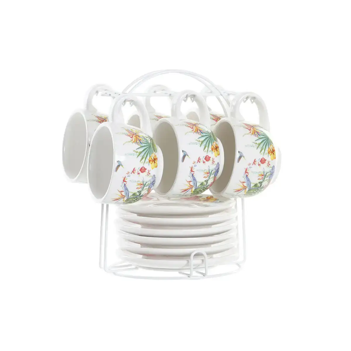 Ensemble de tasses a cafe dkd home decor multicouleur 180 ml dolomite_5499. DIAYTAR COTE D'IVOIRE - Où Choisir Devient une Expression de Soi. Découvrez notre boutique en ligne et trouvez des articles qui révèlent votre personnalité et votre style.