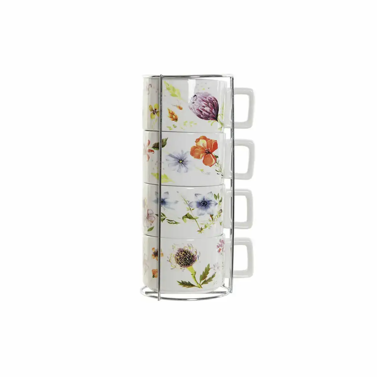 Ensemble de tasses a cafe dkd home decor multicouleur metal dolomite 260 ml 4 pieces _5313. Bienvenue sur DIAYTAR COTE D'IVOIRE - Là où le Shopping Devient une Aventure. Explorez notre catalogue et dénichez des trésors qui élargiront votre horizon shopping.