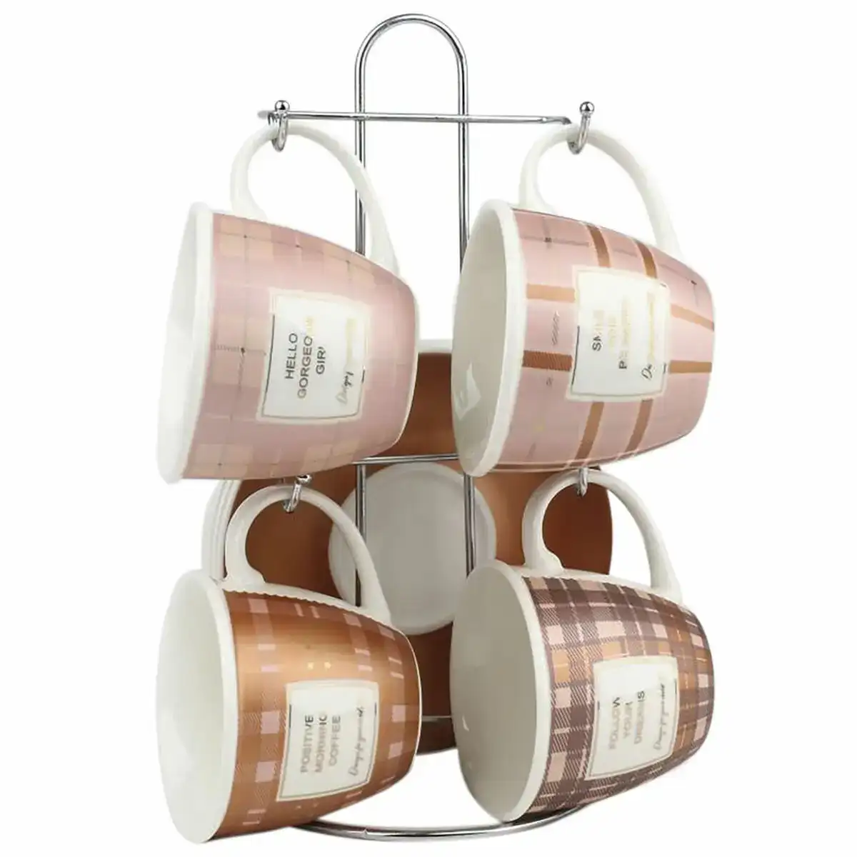 Ensemble de tasses a cafe dkd home decor rose metal marron blanc 210 ml 4 pieces_3766. Bienvenue sur DIAYTAR COTE D'IVOIRE - Votre Destination Shopping à la Côte d'Ivoireaise. Explorez notre boutique en ligne et découvrez une gamme variée de produits qui capturent l'esprit du Côte d'Ivoire.