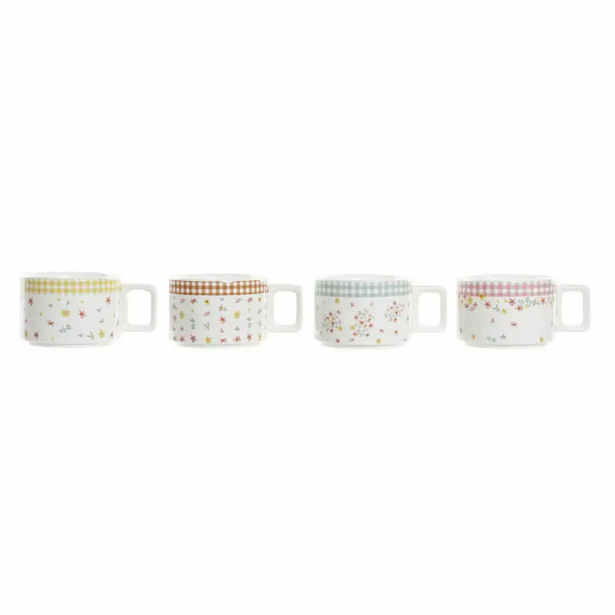 Ensemble de tasses a cafe dkd home decor rouge metal marron vert jaune 260 ml 4 pieces dolomite_6602. DIAYTAR COTE D'IVOIRE - L'Art de Vivre le Shopping Éthique. Parcourez notre gamme et choisissez des produits qui reflètent notre engagement envers des pratiques durables.