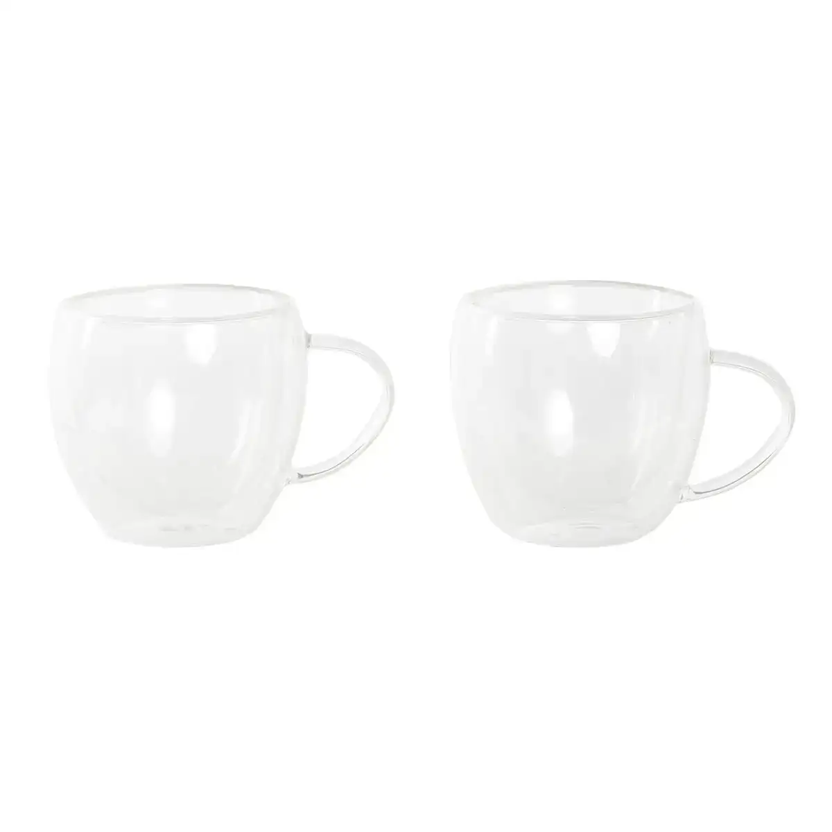 Ensemble de tasses a cafe dkd home decor verre transparent 80 ml verre borosilicate_4222. DIAYTAR COTE D'IVOIRE - L'Art de Magasiner sans Frontières. Parcourez notre vaste sélection d'articles et trouvez tout ce dont vous avez besoin, du chic à l'authentique, du moderne au traditionnel.