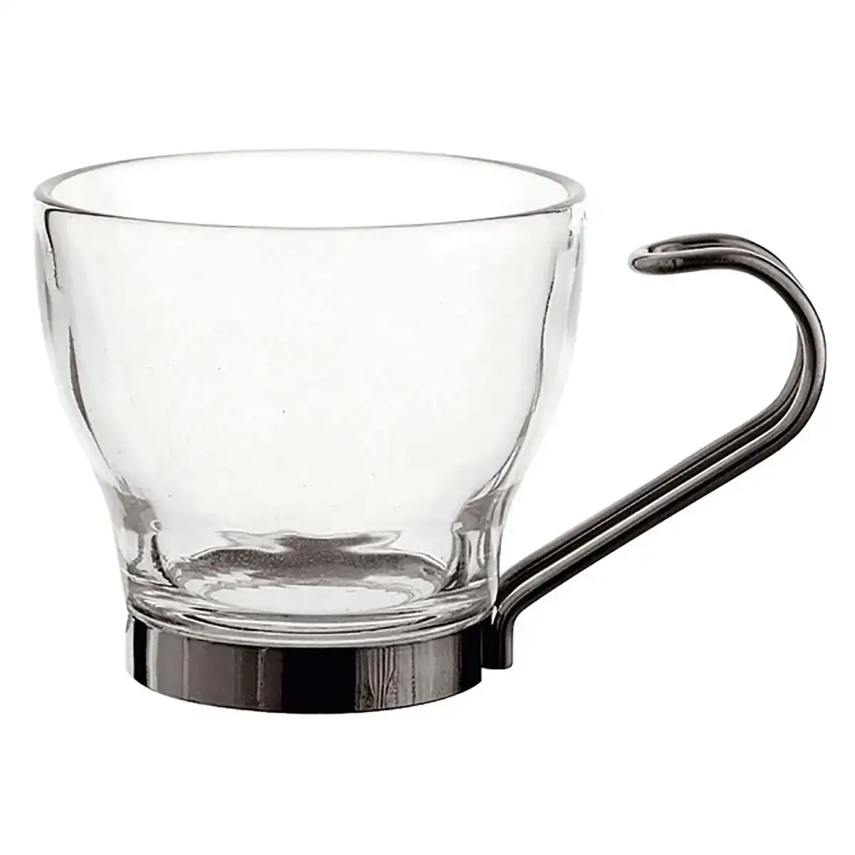 Ensemble de tasses a cafe quid transparent acier verre 110 ml 3 unites _7630. DIAYTAR COTE D'IVOIRE - Votre Passage vers le Raffinement. Plongez dans notre univers de produits exquis et choisissez des articles qui ajoutent une touche de sophistication à votre vie.