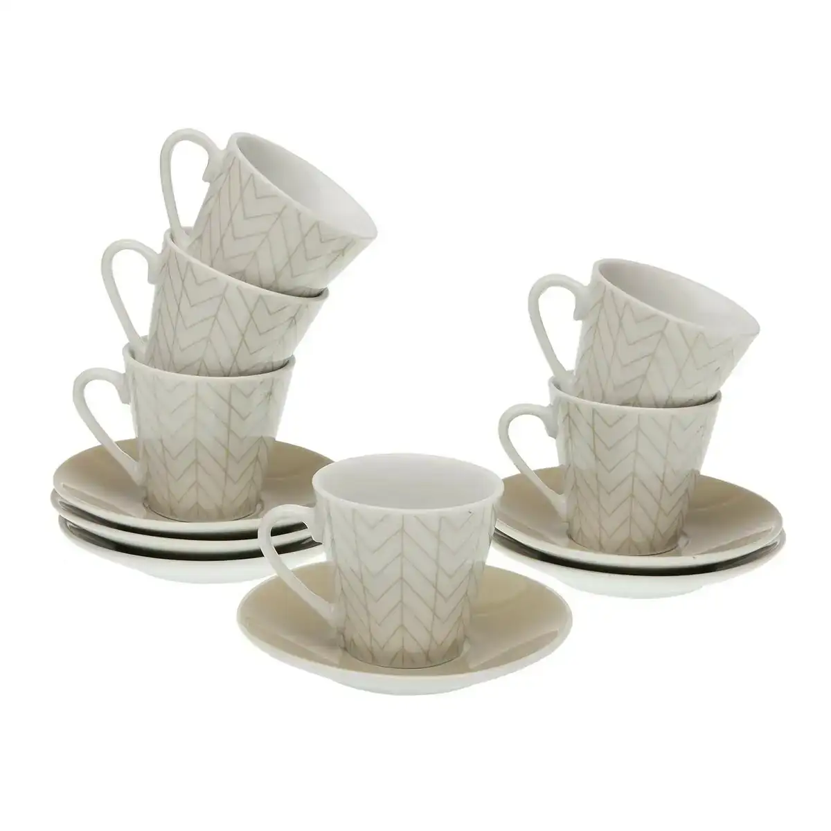 Ensemble de tasses a cafe versa eris porcelaine 6 pieces _9233. DIAYTAR COTE D'IVOIRE - Où la Tradition Renouvelée Rencontre l'Innovation. Explorez notre gamme de produits qui fusionnent l'héritage culturel avec les besoins contemporains.