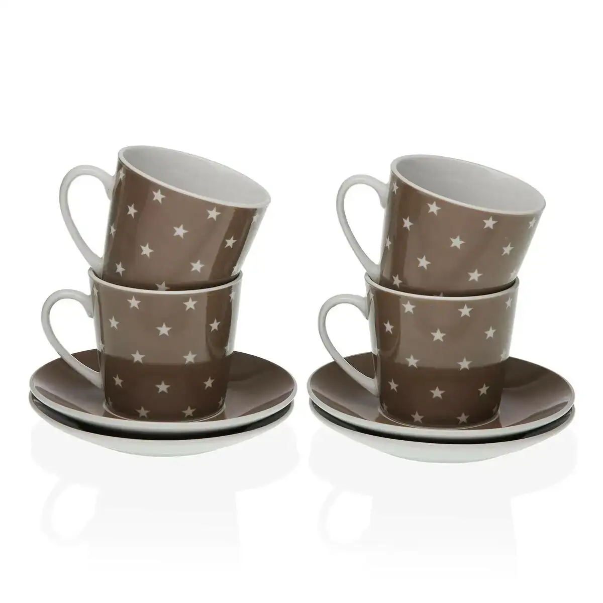 Ensemble de tasses a cafe versa etoiles porcelaine 8 pieces _2487. Bienvenue chez DIAYTAR COTE D'IVOIRE - Où Chaque Produit a son Histoire. Découvrez notre sélection unique et trouvez des articles qui racontent la richesse culturelle et artistique du Côte d'Ivoire.