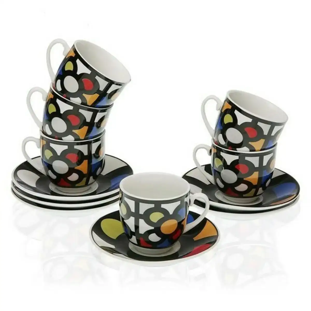 Ensemble de tasses a cafe versa porcelaine 6 pieces 5 8 x 6 x 5 8 cm 5 7 x 5 5 x 5 7 cm _6197. DIAYTAR COTE D'IVOIRE - L'Art de Vivre le Shopping Inspiré. Parcourez notre catalogue et choisissez des produits qui reflètent votre passion pour la beauté et l'authenticité.