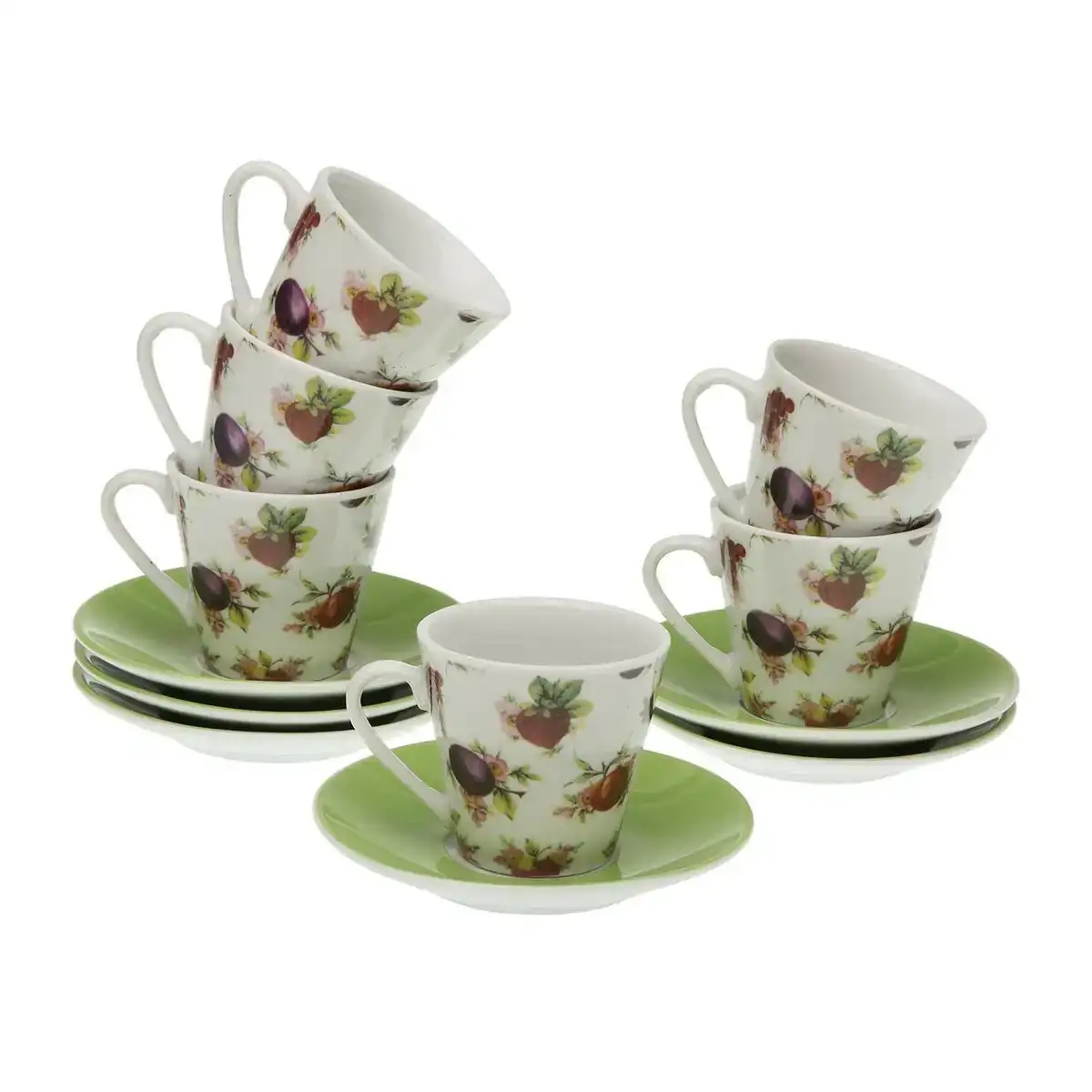Ensemble de tasses a cafe versa strawberry porcelaine 6 pieces _7586. DIAYTAR COTE D'IVOIRE - Où Choisir est un Plaisir Responsable. Explorez notre boutique en ligne et adoptez des produits qui reflètent notre engagement envers la durabilité.