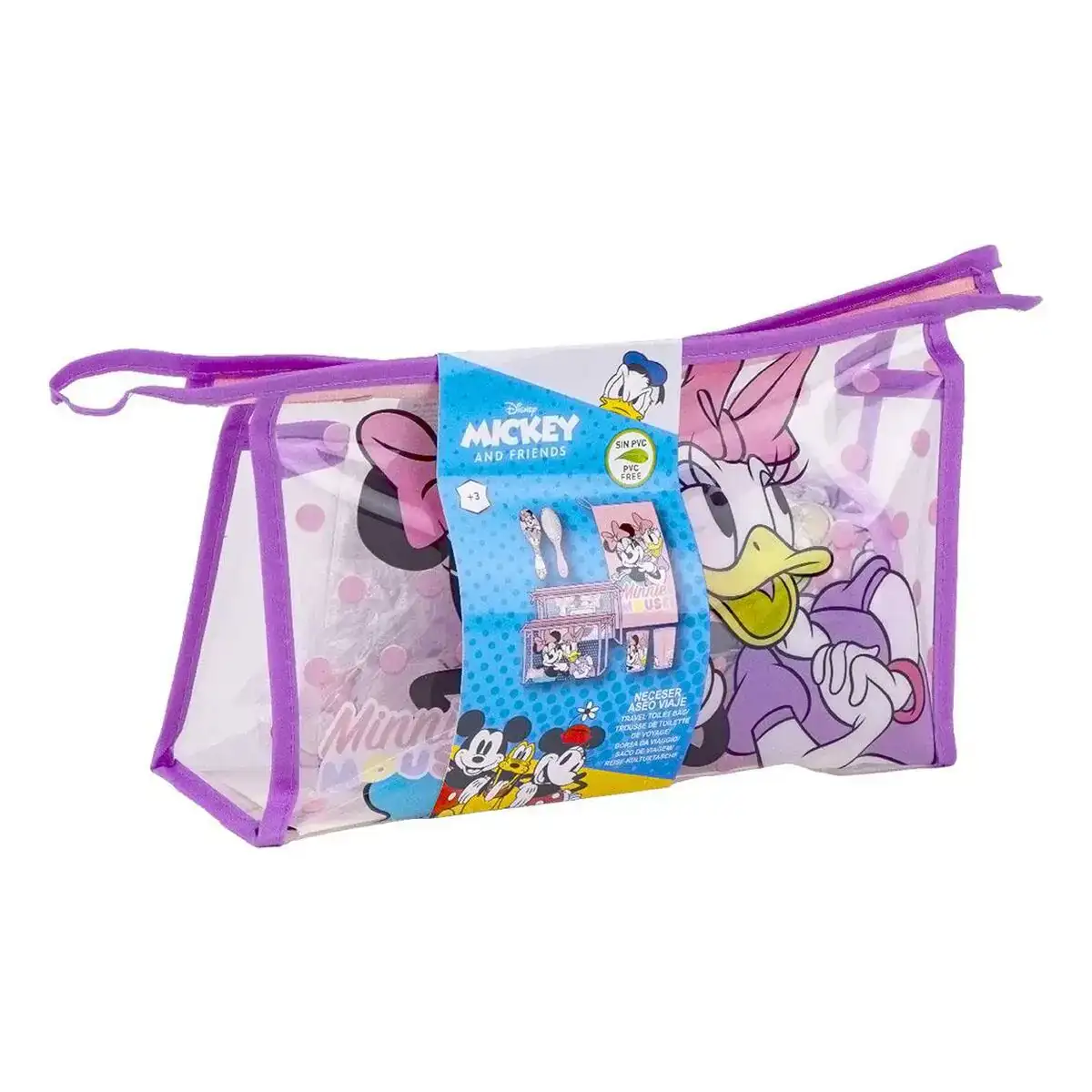 Ensemble de toilette pour enfant de voyage minnie mouse 4 pieces rose 23 x 15 x 8 cm_8141. DIAYTAR COTE D'IVOIRE - Là où Chaque Produit a son Histoire. Découvrez notre gamme de produits, chacun portant en lui le récit de l'artisanat et de la passion, pour vous offrir une expérience de shopping authentique.