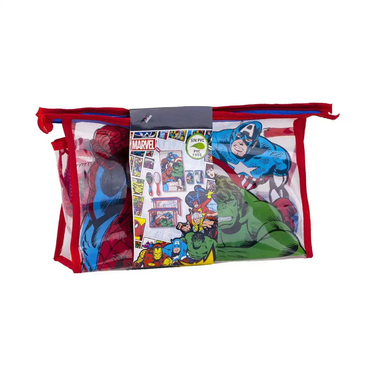 Ensemble de toilette pour enfant de voyage the avengers 4 pieces rouge_6033. DIAYTAR COTE D'IVOIRE - Votre Destination Shopping Incontournable. Parcourez nos rayons virtuels et trouvez des articles qui répondent à tous vos besoins, du quotidien à l'exceptionnel.