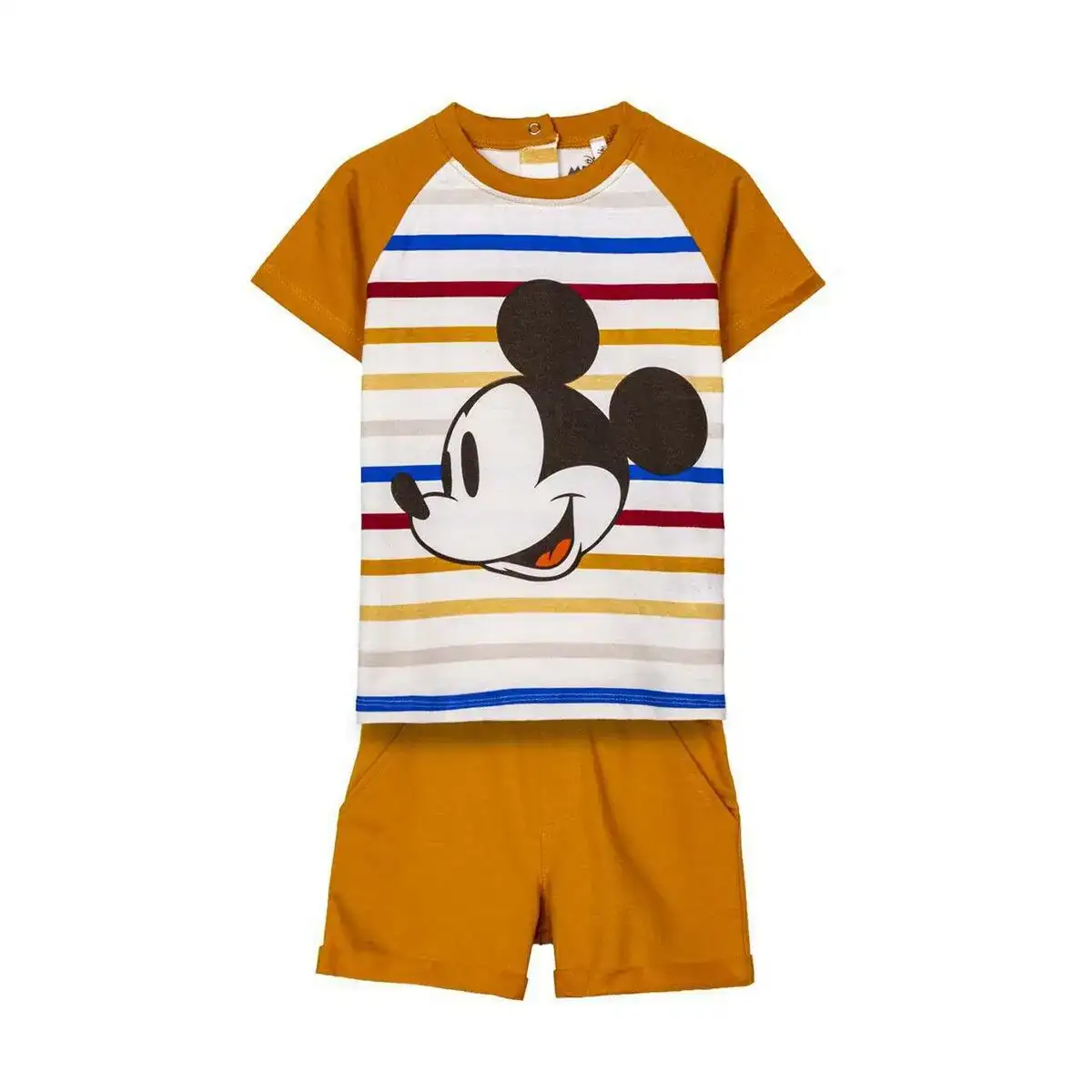 Ensemble de vetements mickey mouse enfant moutarde_9658. DIAYTAR COTE D'IVOIRE - L'Art du Shopping Éclairé. Naviguez à travers notre plateforme intuitive et découvrez une variété d'articles soigneusement sélectionnés pour répondre à vos besoins et à vos envies.