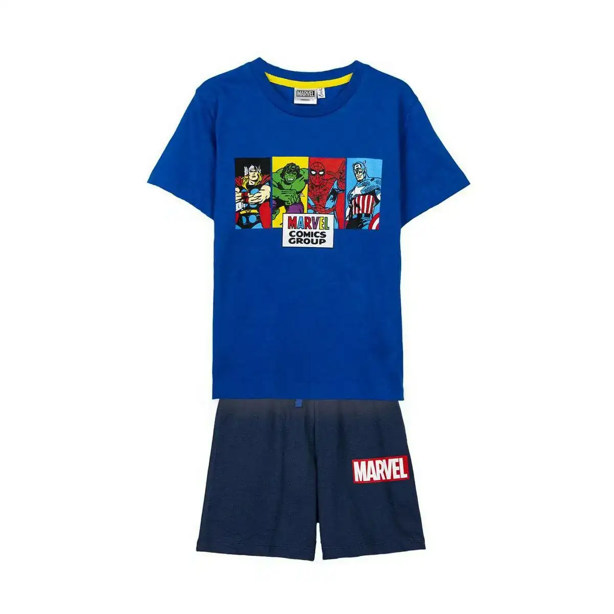 Ensemble de vetements the avengers enfant bleu_9366. DIAYTAR COTE D'IVOIRE - Là où Chaque Produit Est une Trouvaille. Explorez notre sélection minutieuse et découvrez des articles qui correspondent à votre style de vie et à vos aspirations.