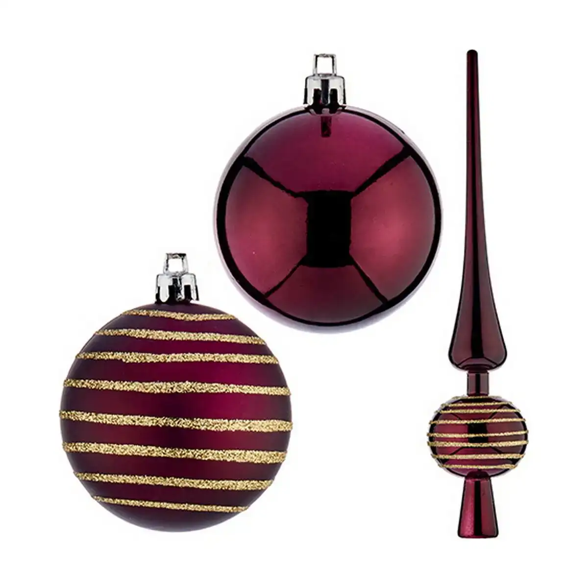 Ensemble decorations de noel 19 pieces bicyclette violet pvc_2245. Votre Destination de Choix: DIAYTAR COTE D'IVOIRE - Où l'Authenticité Rencontre la Commodité. Faites l'expérience de magasiner en ligne pour des articles qui incarnent la richesse culturelle et la modernité du Côte d'Ivoire.
