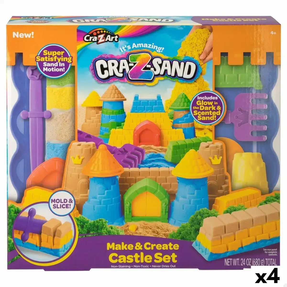 Ensemble pour activites manuelles cra z art cra z sand castle plastique sable_6704. DIAYTAR COTE D'IVOIRE - Où Choisir Devient une Découverte. Explorez notre boutique en ligne et trouvez des articles qui vous surprennent et vous ravissent à chaque clic.