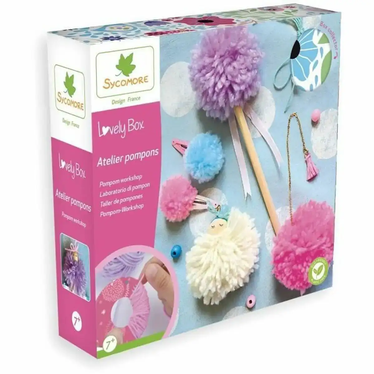Ensemble pour activites manuelles sycomore atelier pompons laines_6712. DIAYTAR COTE D'IVOIRE - Où Chaque Produit est une Histoire à Raconter. Découvrez notre sélection de produits qui vous permettent de créer votre propre récit à travers vos achats.