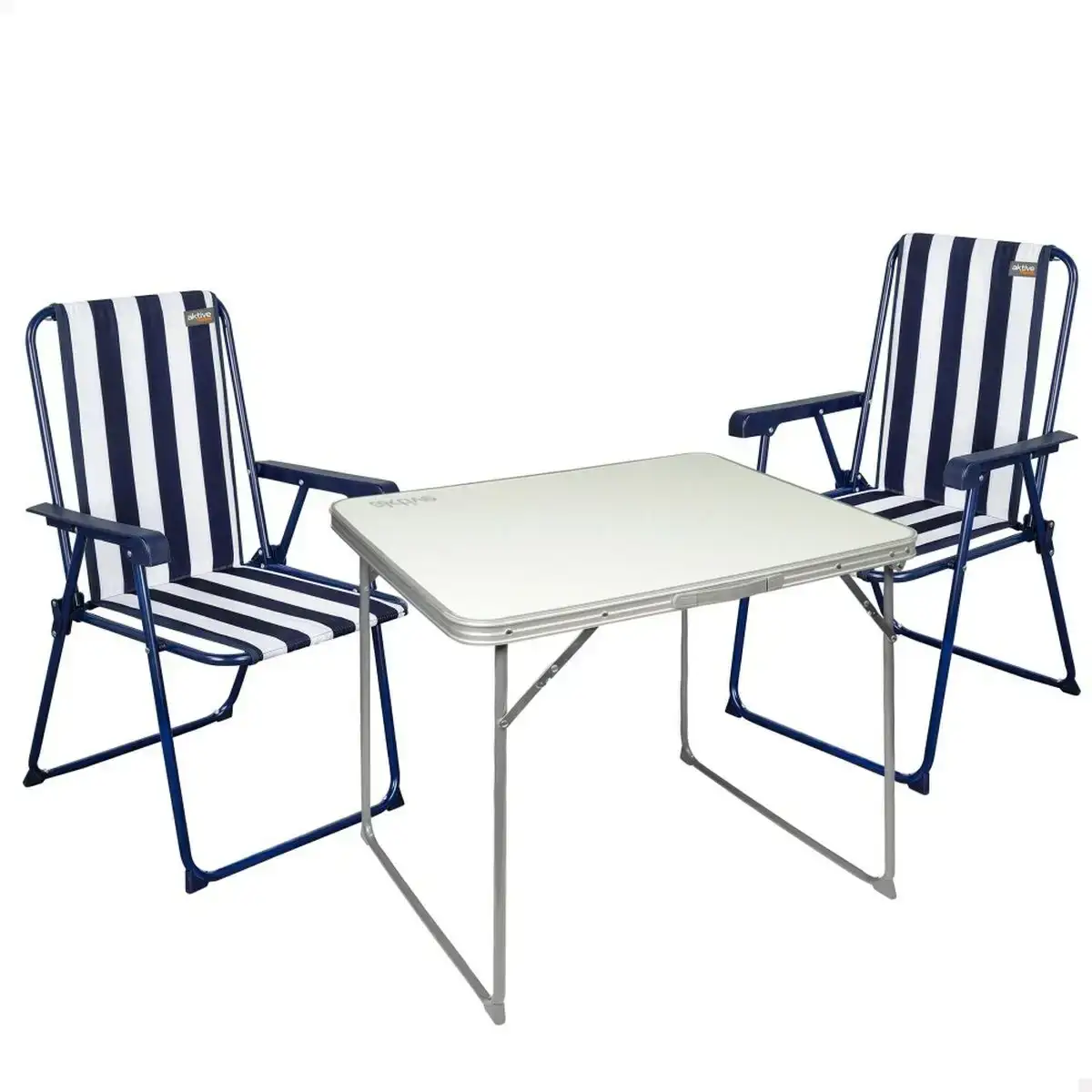 Ensemble table 2 chaises aktive pliable de camping_9263. DIAYTAR COTE D'IVOIRE - Là où le Shopping Devient une Expérience. Naviguez à travers notre catalogue diversifié et découvrez des produits qui ajoutent de la couleur et de la passion à votre vie.