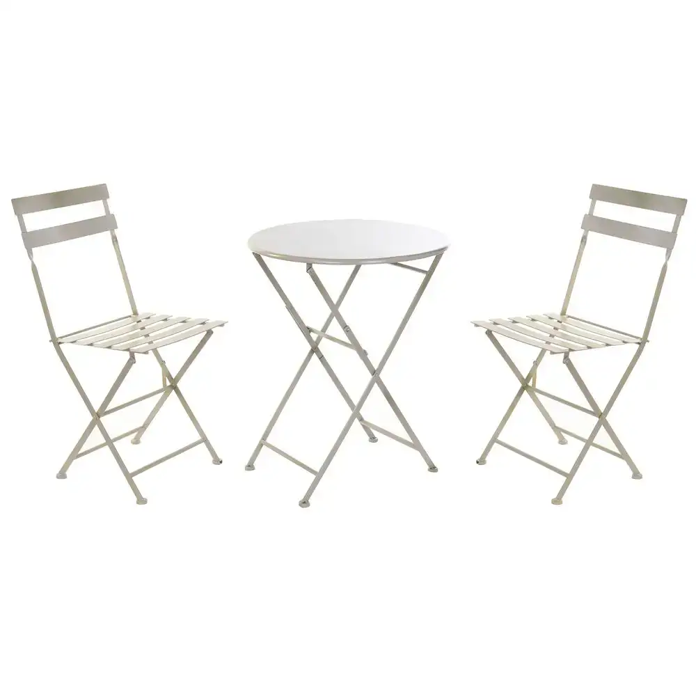 Ensemble table 2 chaises dkd home decor metal 47 x 41 x 80 cm 60 x 60 x 70 cm _3025. DIAYTAR COTE D'IVOIRE - Là où Chaque Produit Est une Trouvaille. Explorez notre sélection minutieuse et découvrez des articles qui correspondent à votre style de vie et à vos aspirations.