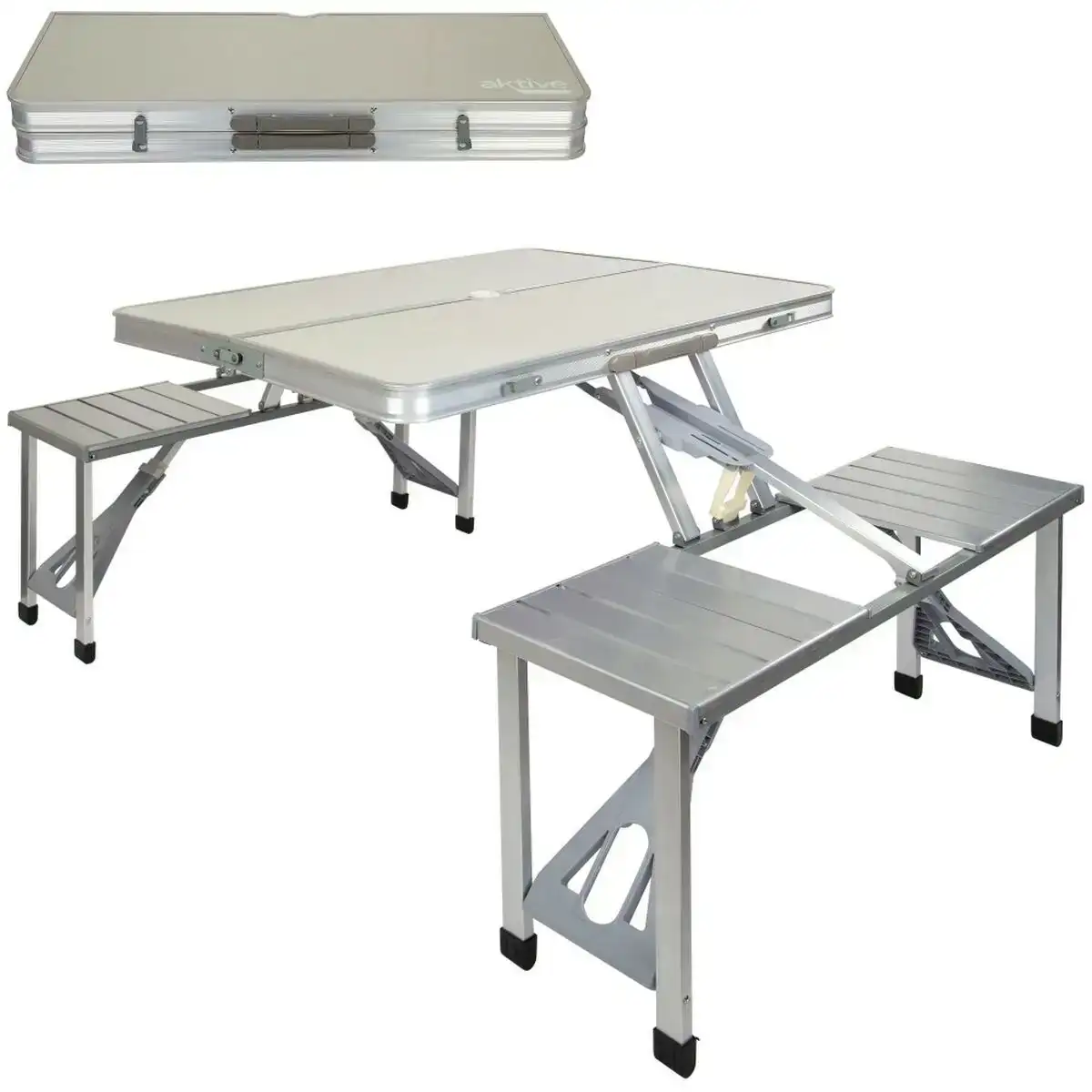 Ensemble table et banc aktive 139 x 67 x 86 cm_6197. DIAYTAR COTE D'IVOIRE - Là où la Qualité se Marque d'une Touche Côte d'Ivoireaise. Naviguez à travers notre boutique en ligne et choisissez des produits qui allient excellence et tradition.
