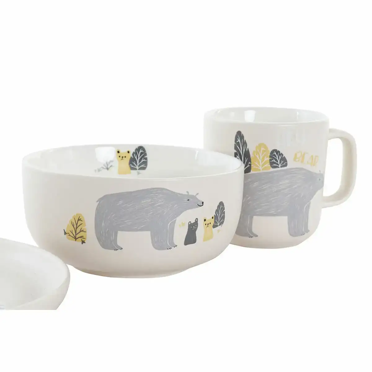 Ensemble vaisselle pour enfants dkd home decor ours_8769. DIAYTAR COTE D'IVOIRE - Votre Source de Trouvailles uniques. Naviguez à travers notre catalogue et trouvez des articles qui vous distinguent et reflètent votre unicité.