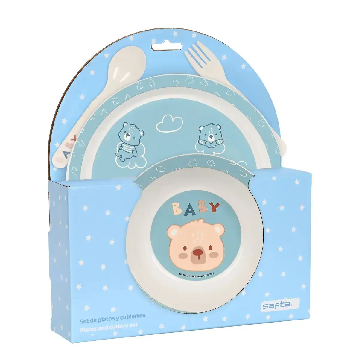 Ensemble vaisselle pour enfants safta baby bear 4 pieces _1878. DIAYTAR COTE D'IVOIRE - Votre Passage vers le Chic et l'Élégance. Naviguez à travers notre boutique en ligne pour trouver des produits qui ajoutent une touche sophistiquée à votre style.