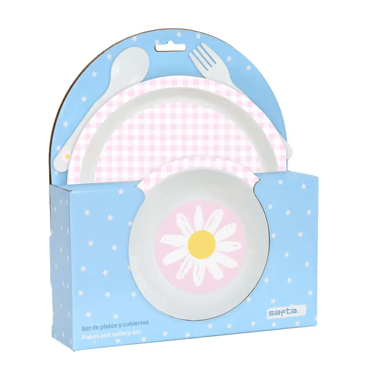 Ensemble vaisselle pour enfants safta flor polyurethane 4 pieces _1618. Bienvenue chez DIAYTAR COTE D'IVOIRE - Là où les Désirs Prendent Vie. Explorez notre boutique en ligne et laissez-vous séduire par des articles qui font écho à vos aspirations et à votre style unique.