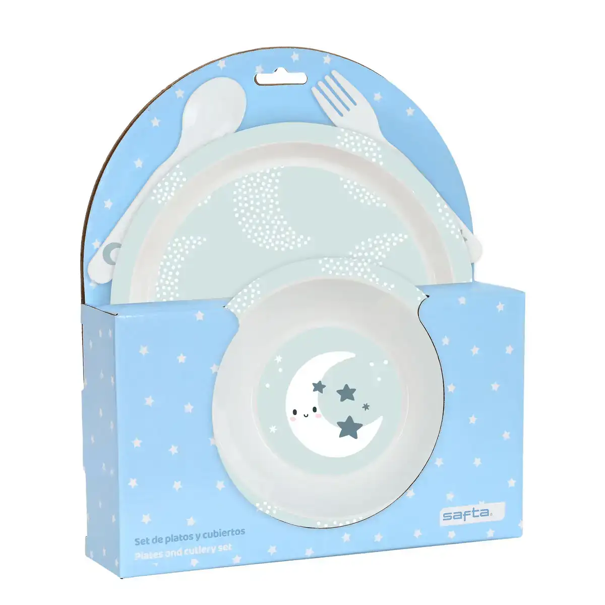 Ensemble vaisselle pour enfants safta luna polyurethane 4 pieces _7428. DIAYTAR COTE D'IVOIRE - Où Choisir est un Acte d'Amour pour le Côte d'Ivoire. Explorez notre boutique en ligne et choisissez des articles qui célèbrent la culture et l'artisanat du pays.