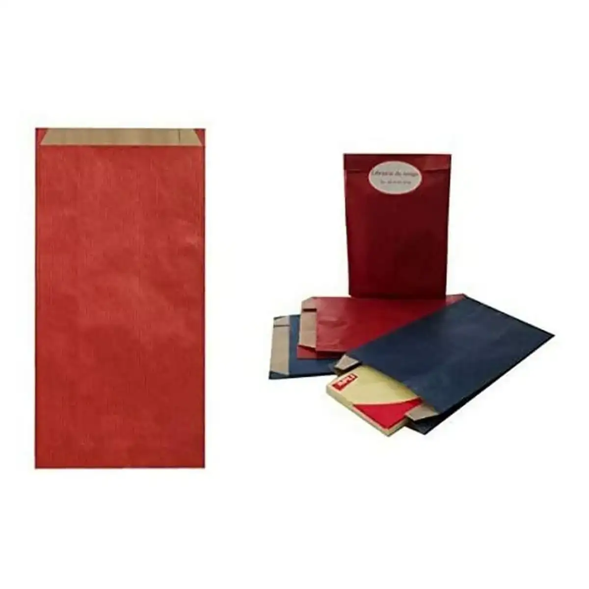 Enveloppes apli 11 x 21 x 5 cm rouge papier kraft 250 unites _7118. DIAYTAR COTE D'IVOIRE - Votre Portail Vers l'Élégance Accessible. Parcourez notre boutique en ligne pour découvrir des produits qui incarnent le luxe à des prix abordables.