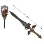 Epee jouet 47 cm_6027. DIAYTAR COTE D'IVOIRE - Votre Destination Shopping de Choix. Explorez notre boutique en ligne et découvrez des trésors qui reflètent votre style et votre passion pour l'authenticité.