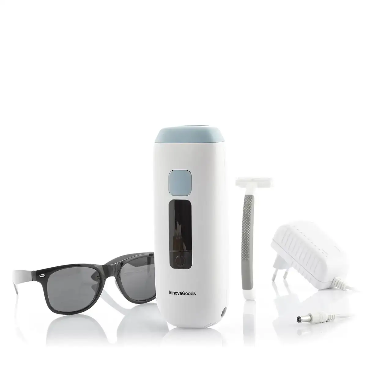 Epilateur a lumiere pulsee avec accessoires ipylator innovagoods reconditionne b _6134. DIAYTAR COTE D'IVOIRE - Où Choisir est un Acte d'Amour pour le Côte d'Ivoire. Explorez notre boutique en ligne et choisissez des articles qui célèbrent la culture et l'artisanat du pays.