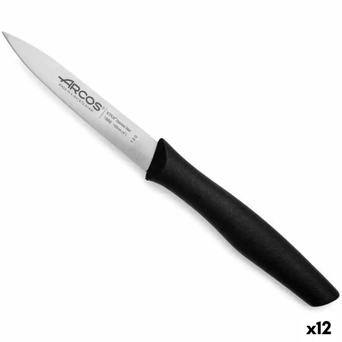 Eplucheur arcos nova noir acier inoxydable polypropylene 10 cm 12 unites _8766. Bienvenue sur DIAYTAR COTE D'IVOIRE - Où l'Authenticité Rencontre le Confort. Plongez dans notre univers de produits qui allient tradition et commodité pour répondre à vos besoins.