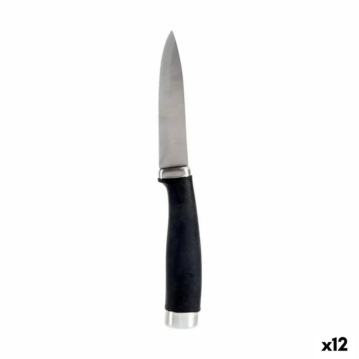 Eplucheur argente noir acier inoxydable plastique 12 unites _5240. DIAYTAR COTE D'IVOIRE - L'Art de Choisir, l'Art de Vivre. Parcourez notre boutique en ligne et découvrez des produits qui transforment chaque choix en une expérience enrichissante.