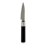 Eplucheur argente noir acier inoxydable plastique_2539. DIAYTAR COTE D'IVOIRE - L'Art de Choisir, l'Art de S'émerveiller. Explorez notre gamme de produits et laissez-vous émerveiller par des créations authentiques et des designs modernes.