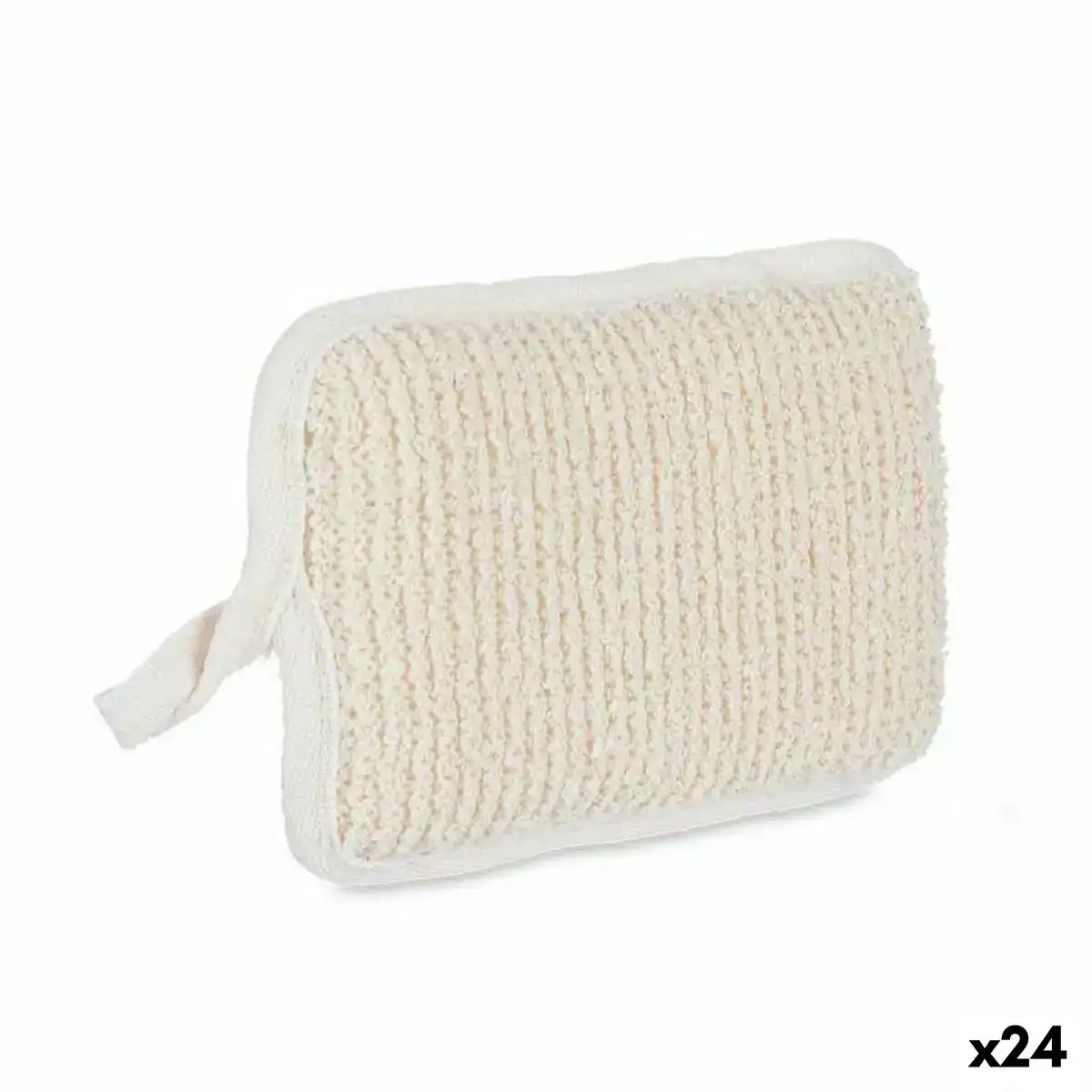 Eponge corporelle blanc beige 11 x 16 5 x 2 cm 24 unites _6185. Bienvenue chez DIAYTAR COTE D'IVOIRE - Où le Shopping Devient une Aventure. Découvrez notre collection diversifiée et explorez des produits qui reflètent la diversité du Côte d'Ivoire.