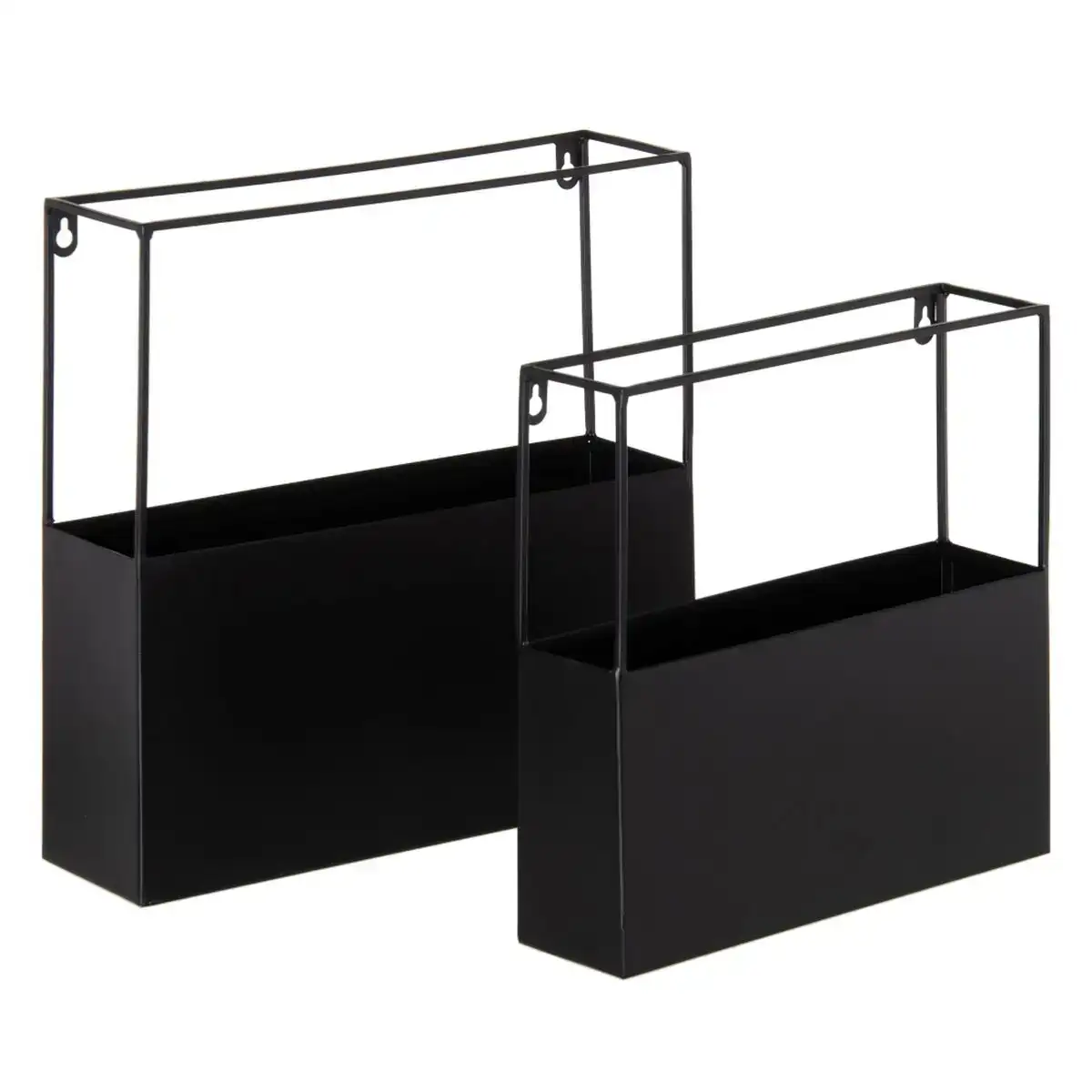 Etagere 35 5 x 10 x 35 5 cm noir metal_7882. DIAYTAR COTE D'IVOIRE - Là où Choisir est un Acte d'Amour pour la Culture Côte d'Ivoireaise. Explorez notre gamme et choisissez des produits qui célèbrent la richesse de notre patrimoine.