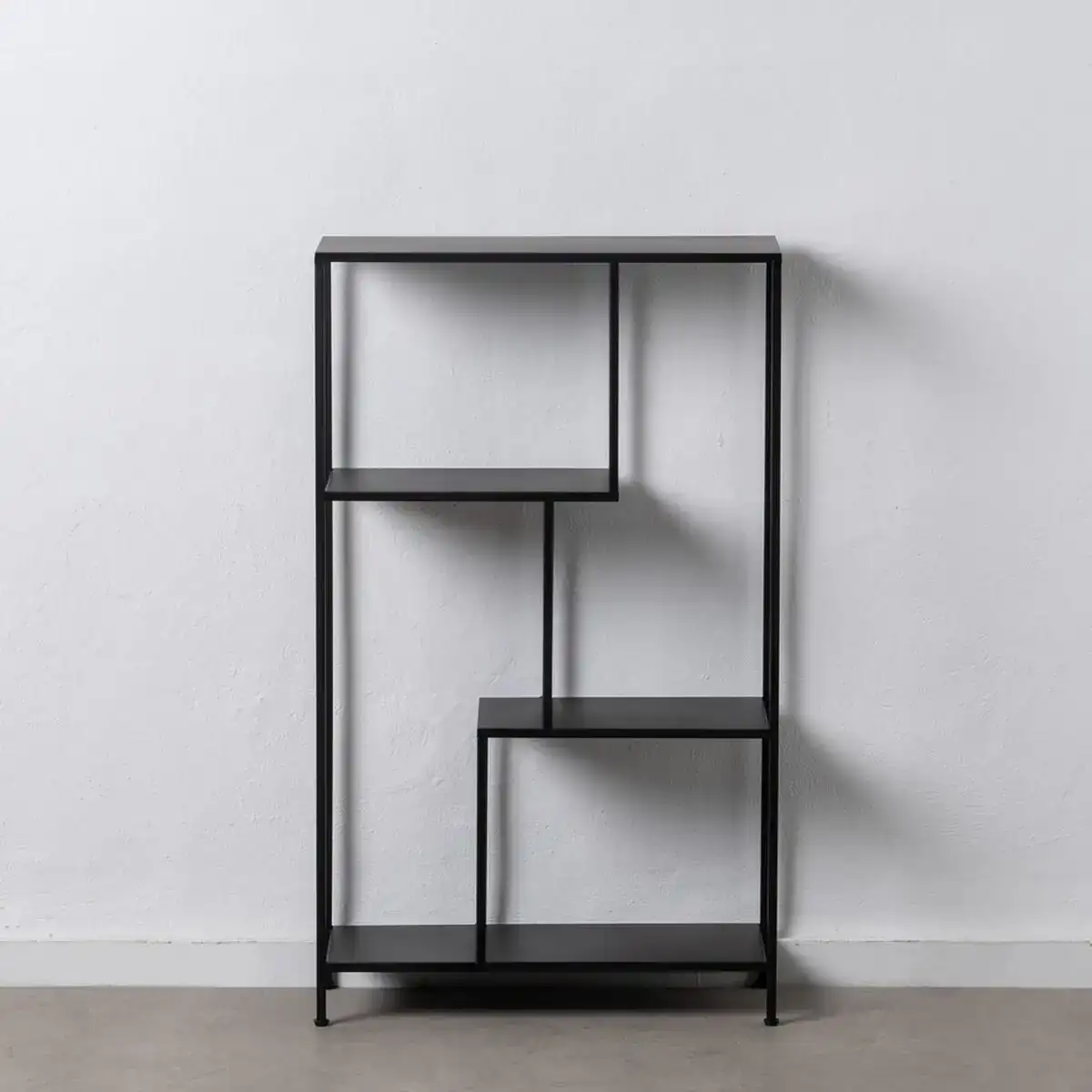 Etagere 65 x 25 x 110 cm noir metal_8287. DIAYTAR COTE D'IVOIRE - Où la Tradition s'Harmonise avec le Moderne. Parcourez notre gamme diversifiée et choisissez des produits qui révèlent l'âme du Côte d'Ivoire.