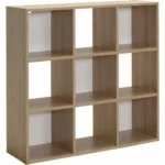 Etagere 91 x 30 x 91 cm chene_2736. DIAYTAR COTE D'IVOIRE - L'Art de Choisir, l'Art de Vivre. Explorez notre univers de produits soigneusement sélectionnés pour vous offrir une expérience shopping riche et gratifiante.
