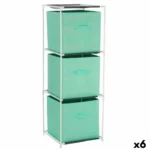 Etagere blanc menthe polypropylene fer tnt non woven 35 x 35 x 102 cm 6 unites _5158. DIAYTAR COTE D'IVOIRE - Où l'Élégance Rencontré l'Accessibilité. Parcourez notre catalogue et trouvez des produits qui apportent une touche de sophistication à votre vie quotidienne sans compromettre votre budget.