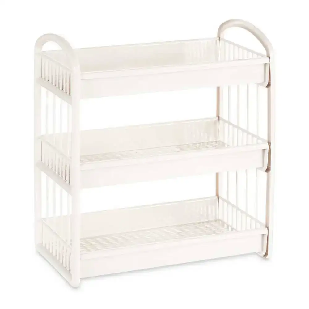 Etagere blanc plastique 35 5 x 39 x 21 cm _1338. DIAYTAR COTE D'IVOIRE - Votre Source de Trésors Culturels. Naviguez à travers notre catalogue et trouvez des articles qui mettent en avant la richesse de la culture sénégalaise.