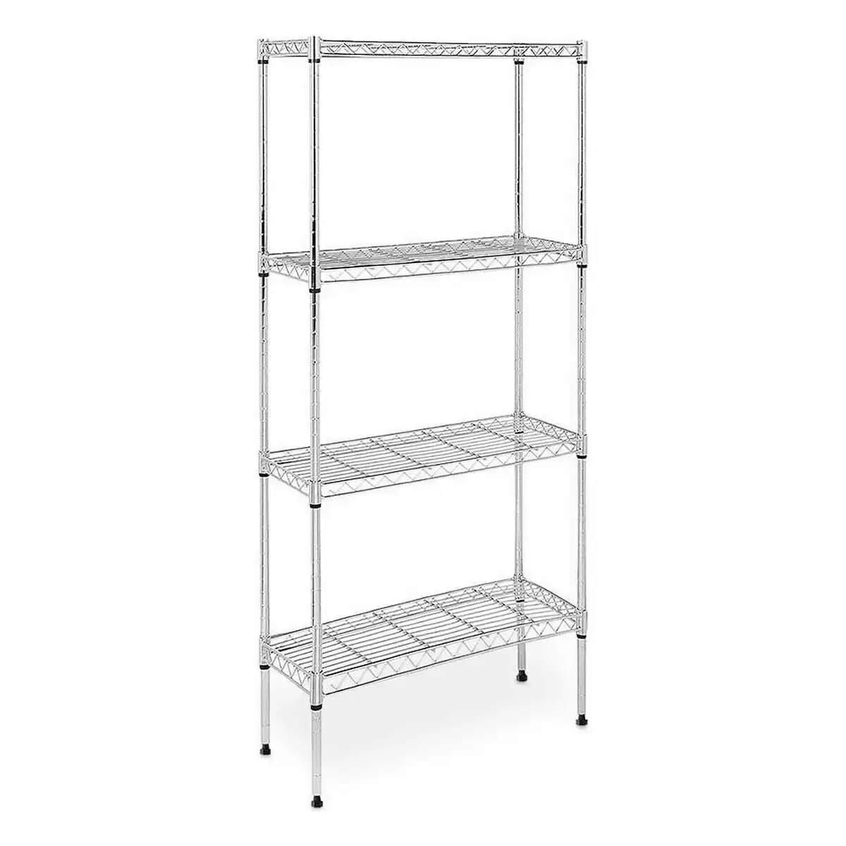 Etagere confortime 4 niveaux chrome 60 x 30 x 150 cm _1420. Bienvenue sur DIAYTAR COTE D'IVOIRE - Votre Source de Trouvailles Uniques. Explorez nos rayons virtuels pour dénicher des trésors que vous ne trouverez nulle part ailleurs, allant des trésors artisanaux aux articles tendance.