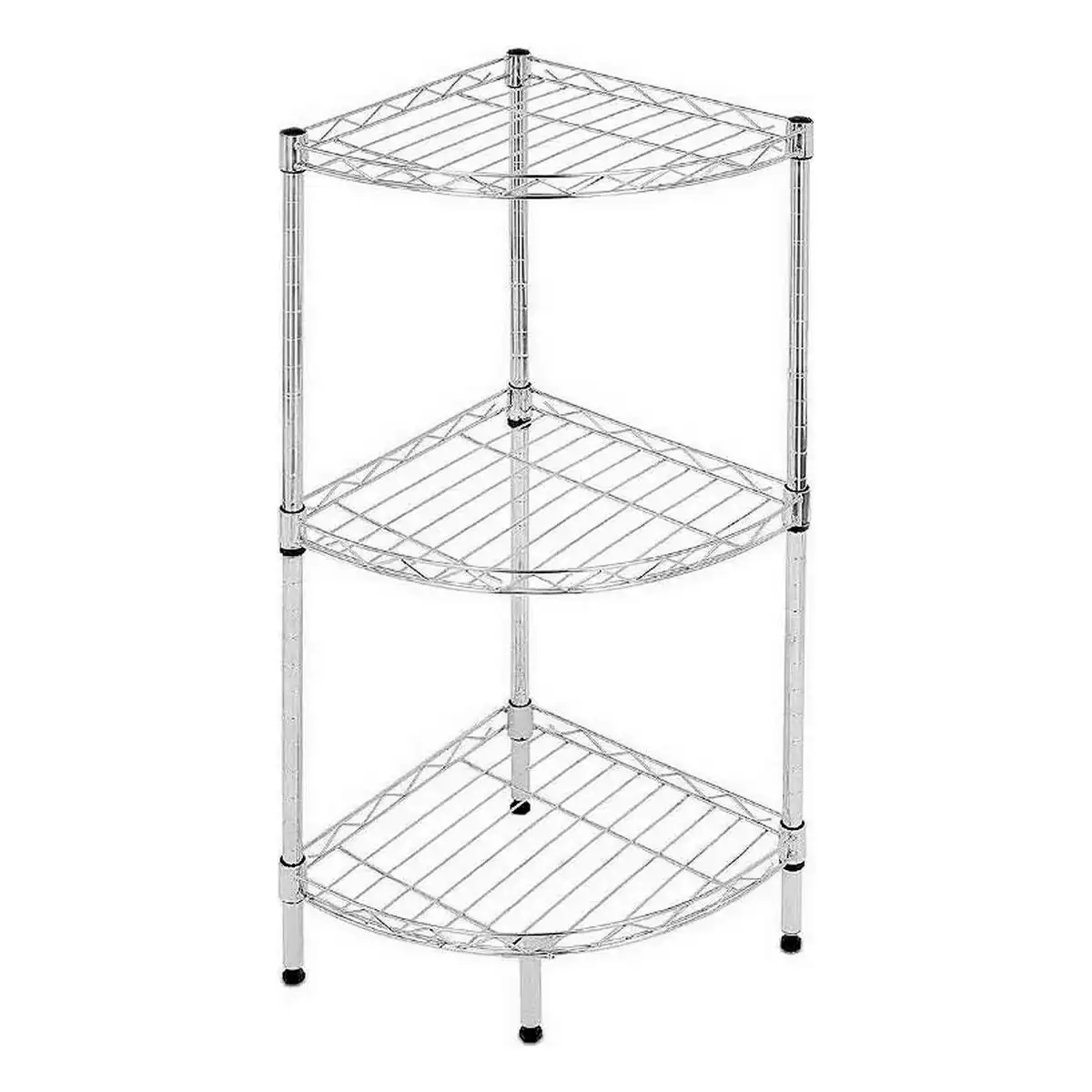 Etagere d angle confortime 3 niveaux chrome 35 x 35 x 70 cm _4359. Entrez dans l'Univers de DIAYTAR COTE D'IVOIRE - Où Choisir est un Voyage. Explorez notre gamme diversifiée et trouvez des articles qui répondent à tous vos besoins et envies.