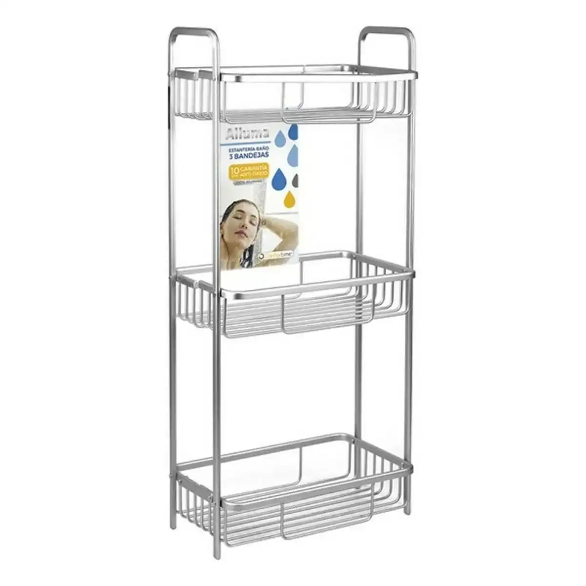 Etagere de salle de bains confortime alluma 3 etageres 29 x 18 x 65 5 cm _7509. DIAYTAR COTE D'IVOIRE - Votre Compagnon Shopping, Votre Style Unique. Explorez notre boutique en ligne pour dénicher des trésors qui expriment qui vous êtes, de la mode à la maison.