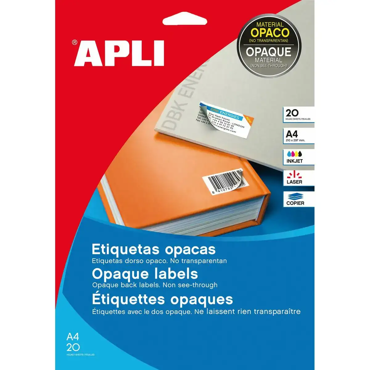 Etiquettes adhesives apli 25 4 x 10 mm 114 x 10 mm blanc 20 volets_6291. Entrez dans l'Univers de DIAYTAR COTE D'IVOIRE - Où le Choix Rencontre l'Authenticité. Explorez nos rayons virtuels et trouvez des produits qui incarnent la richesse de notre culture.