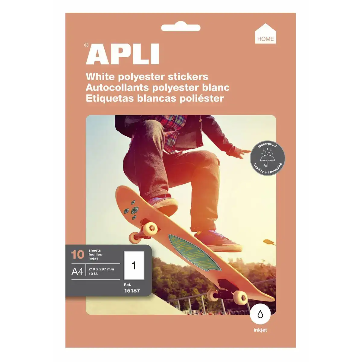 Etiquettes adhesives apli blanc 10 volets 210 x 297 mm_7134. Entrez dans l'Univers de DIAYTAR COTE D'IVOIRE - Où Choisir est un Voyage. Explorez notre gamme diversifiée et trouvez des articles qui répondent à tous vos besoins et envies.