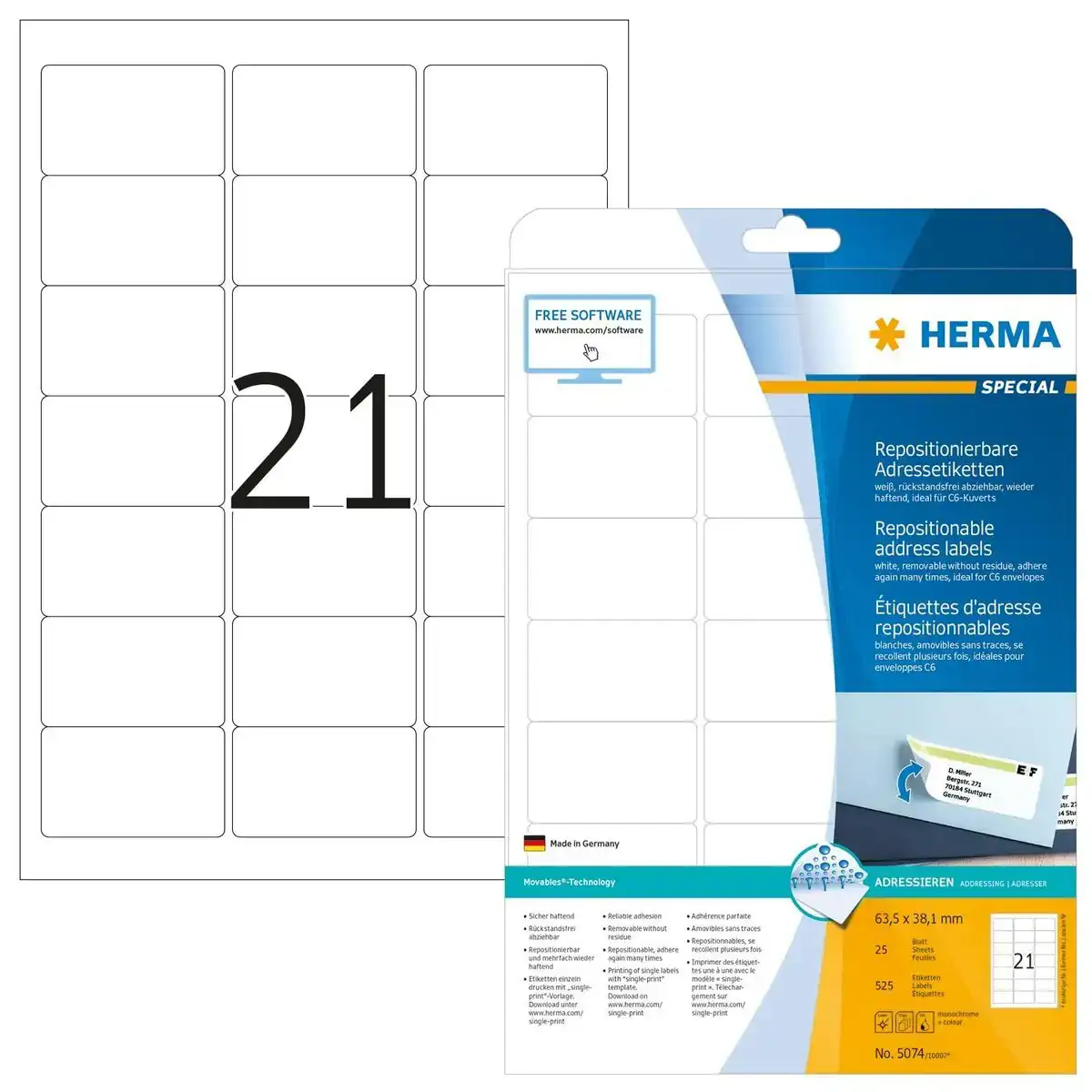Etiquettes adhesives herma 5074 blanc reconditionne a _3326. DIAYTAR COTE D'IVOIRE - Où Chaque Détail Compte. Naviguez à travers notre gamme variée et choisissez des articles qui ajoutent une touche spéciale à votre quotidien, toujours avec qualité et style.