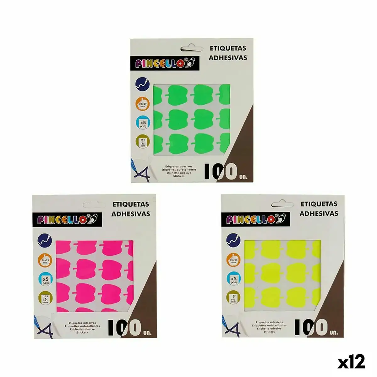 Etiquettes adhesives pomme 22 x 49 mm 12 unites _9934. Plongez dans le Monde de DIAYTAR COTE D'IVOIRE - Où Chaque Article Raconte une Histoire. Explorez notre vaste assortiment et choisissez des produits qui vous parlent et reflètent votre style unique.