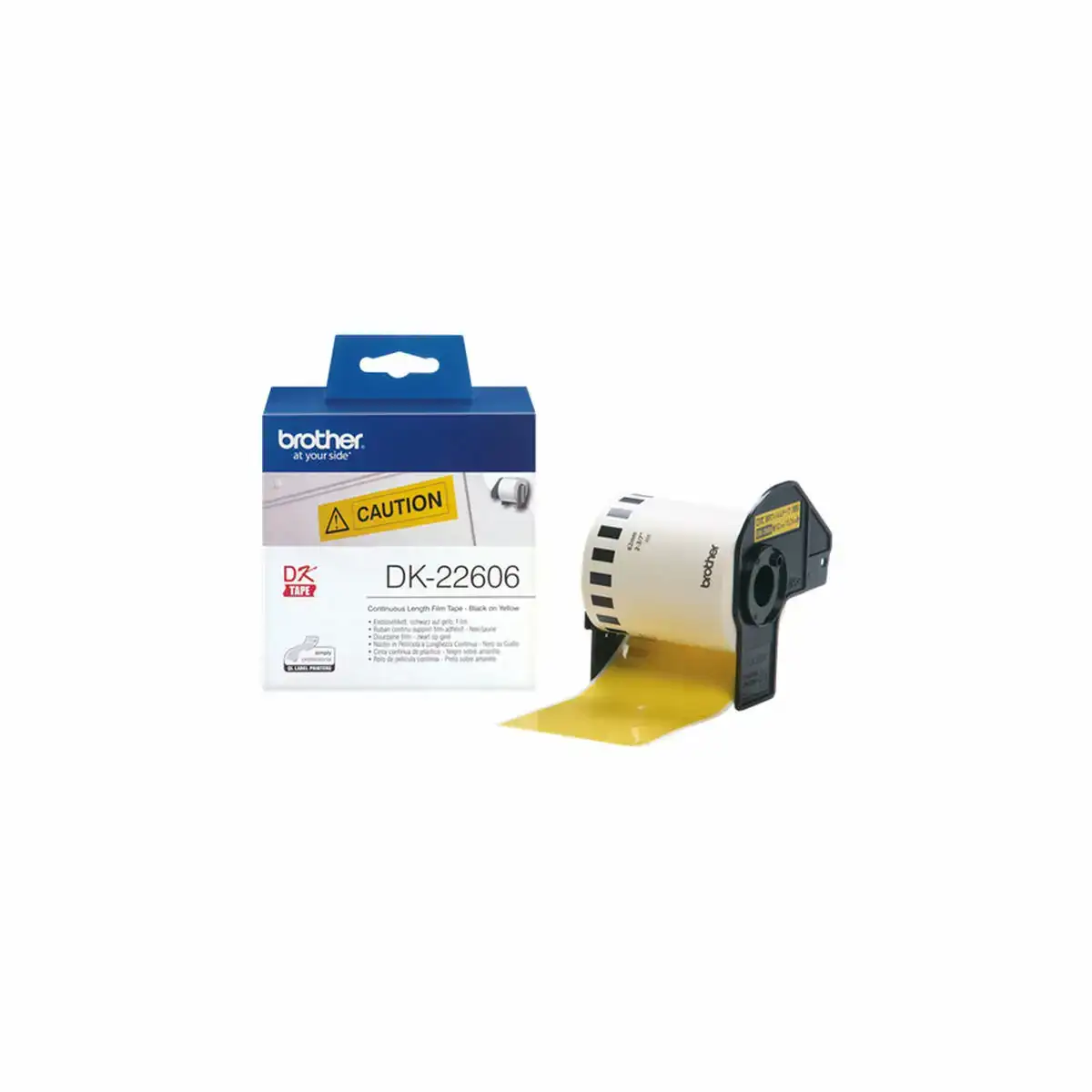 Etiquettes pour imprimante brother dk22606 jaune noir jaune noir_5918. DIAYTAR COTE D'IVOIRE - L'Art de Vivre le Shopping en Ligne. Découvrez notre plateforme intuitive et trouvez des produits qui vous inspirent et vous enchantent, à chaque clic.