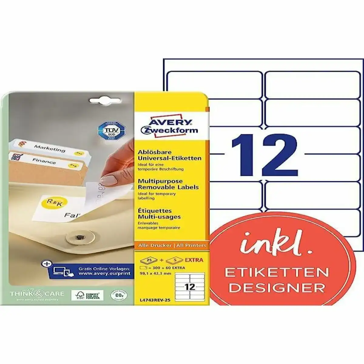 Etisuettes avery l4743rev 25 blanc papier reconditionne d _4736. DIAYTAR COTE D'IVOIRE - Un Monde de Possibilités à Portée de Clic. Parcourez notre site web pour découvrir des sélections infinies, de l'épicerie aux bijoux, et vivez une expérience d'achat sans pareil.
