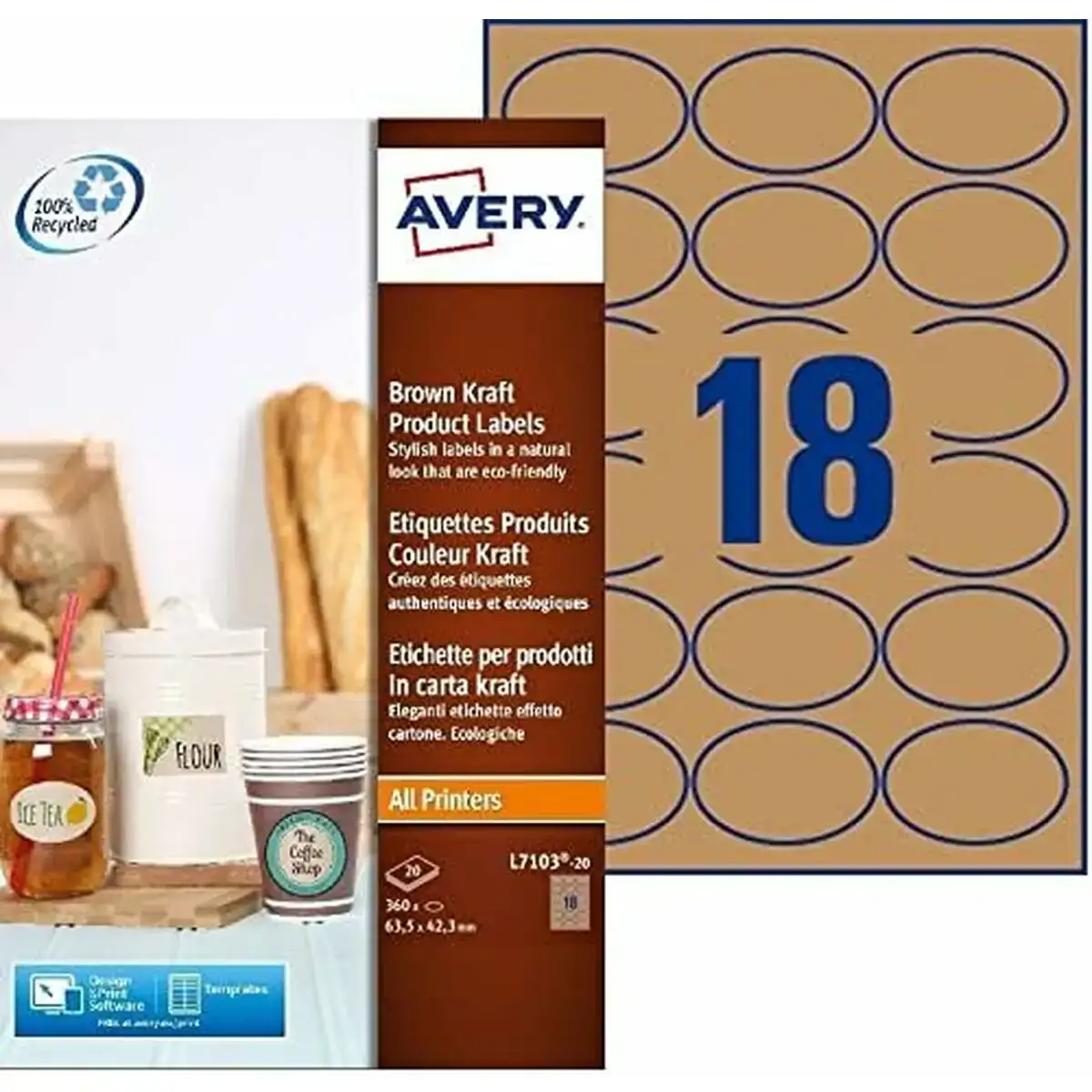 Etisuettes avery l7103 20 blanc marron papier reconditionne a _1853. DIAYTAR COTE D'IVOIRE - Votre Destination Shopping de Confiance. Naviguez à travers notre boutique en ligne et profitez d'une sélection soigneusement choisie de produits qui répondent à toutes vos exigences.